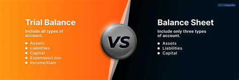 TOP 4 Key Differences Between a Trial Balance and Balance Sheet