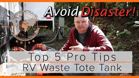 TOP 5 PRO TIPS FOR USING YOUR RV WASTE TOTE TANK - YouTube