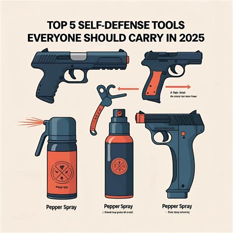 Top 5 Self Defense Tools for Urban Environments - balustradellc