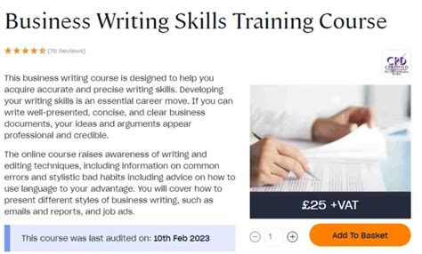 Top 7 Business Writing Courses - ServiceScape - balustradellc