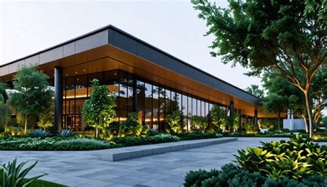 Top 7 Design Trends for a Modern Commercial Building - balustradellc