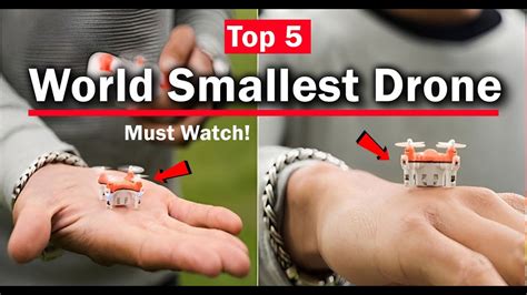 TOP 7 Smallest Drones In the WORLD! - YouTube