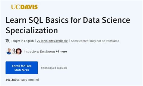 Top 8 Courses to Learn SQL for Data Science in 2024 … - balustradellc