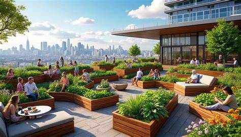 Top Benefits of Rooftop Gardens: Combat Heat, Improve Air Quality ... - raincitystudios.com
