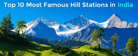 Top Hill Stations for Camping in India: A Guide - balustradellc
