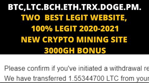 TOP LEGIT CRYPTO MINING SITE 2024 - YouTube