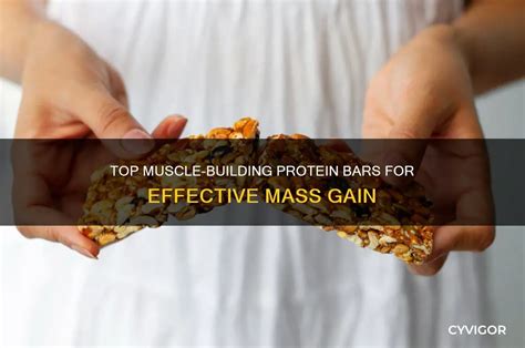 Top Muscle-Building Protein Bars For Effective Mass Gain - balustradellc