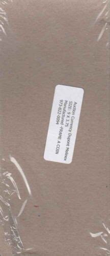 Top Quality 100 Archival Mylar Currency Holders Bill Sleeves ... - eBay - balustradellc