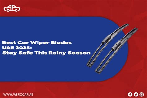 Top Rated Wiper Blades for Superior Rainy Weather Performance 2025 - balustradellc