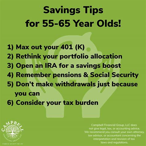 Top Retirement Savings Tips for 55-to-64-Year-Olds - balustradellc