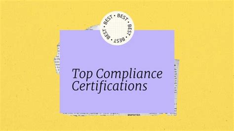 Top Risk and Compliance Certifications to Boost Your … - balustradellc