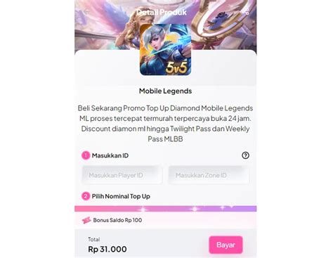 Top Up Mobile Legends | Bonus Diamond Hingga 2x | Codashop - balustradellc
