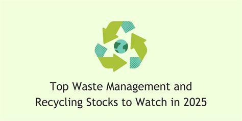 Top Waste Management Stocks To Watch Today - March 23rd - raincitystudios.com