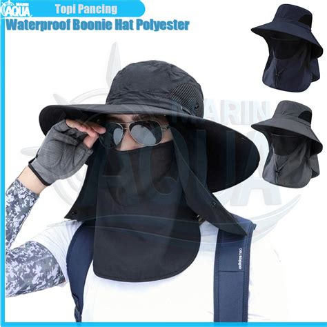 Topi Mancing Anti Panas Topi Anti Air Hujan Waterproof 360 Sun ... - balustradellc