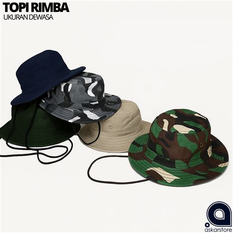 TOPI RIMBA DEWASA OUTDOOR UNISEX - Shopee … - balustradellc