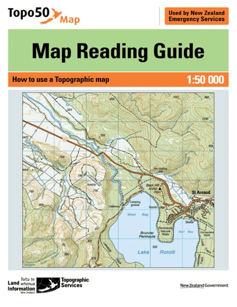 Topo50 Map Reading Guide - Land Information New Zealand - balustradellc