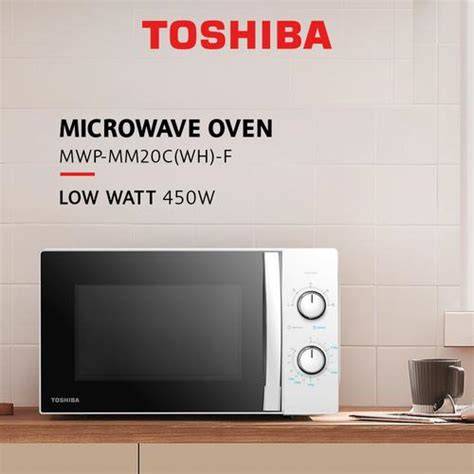 Toshiba 20L Microwave Low Watt - MWP-MM20C (WH)-F - raincitystudios.com