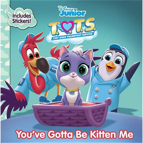 Read Online Tots Youve Gotta Be Kitten Me With Stickers By Walt Disney Company