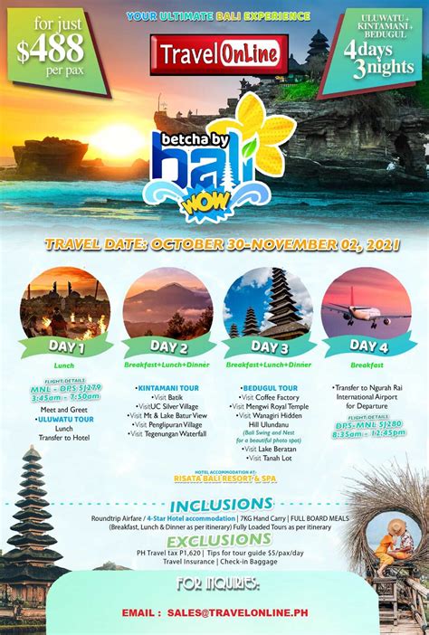 Tour To Bali Package - balustradellc