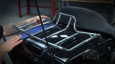 TourEase Deluxe Luggage Rack Installation by J&P Cycles - balustradellc