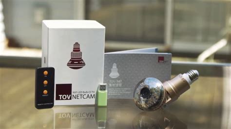 TOVNETcam - TOVNETcam; The World First Light Bulb CCTV.