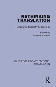 TOWARD A PHILOSOPHICAL RETHINKING OF TRANSLATION: …