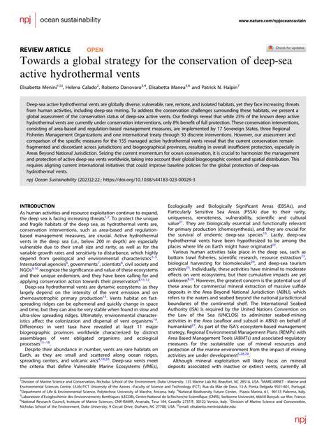 Towards a global strategy for the conservation of deep-sea active ... - raincitystudios.com