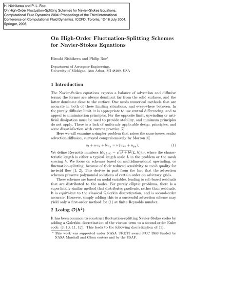 Towards High-Order Fluctuation-Splitting Schemes for Navier-Stokes ... - wintechmobiles.com