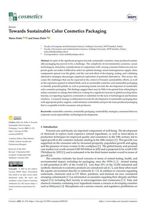 Towards Sustainable Color Cosmetics Packaging - MDPI - raincitystudios.com