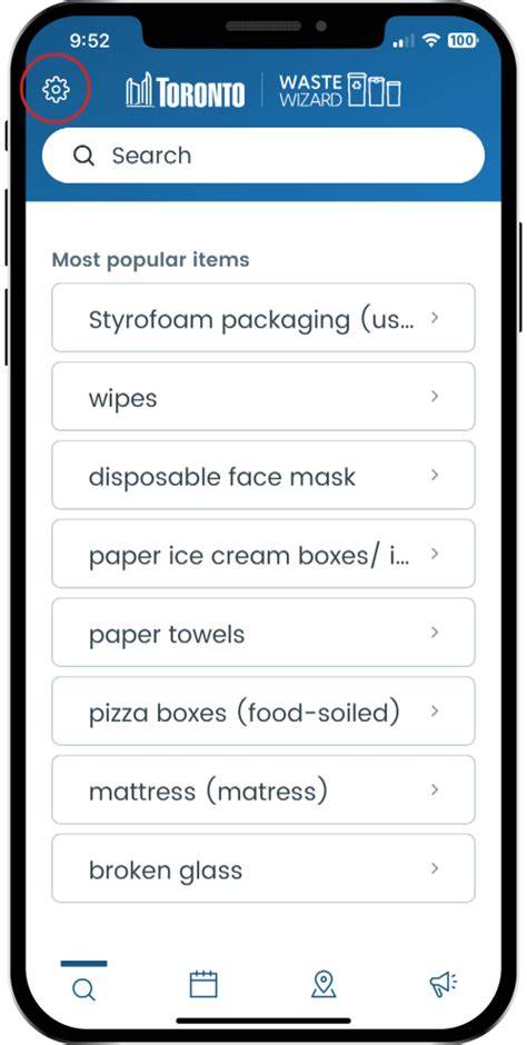 TOwaste App - City of Toronto - raincitystudios.com