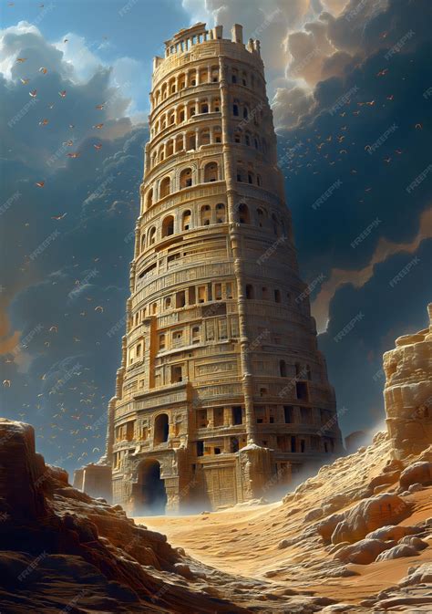 Tower Of Babel Biblical Art - wintechmobiles.com