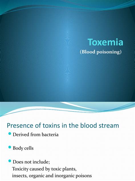 TOXEMIA PDF
