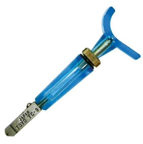 Toyo Thomas Grip Oil Glass Cutter Carbide Tap Wheel - Amazon - balustradellc
