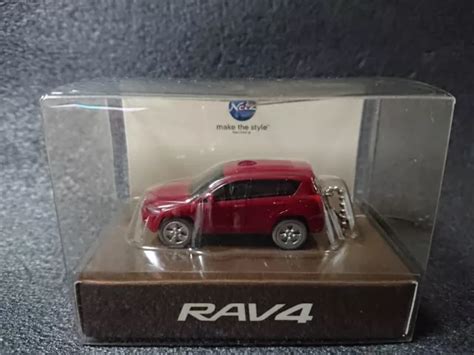 TOYOTA RAV4 LED Light Keychain Black Gray PullBack Mini Car …