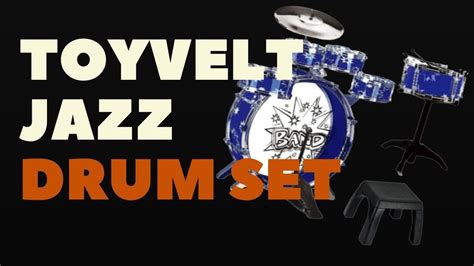 TOYVELT JAZZ DRUM SET 12 - YouTube