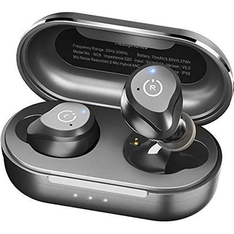 TOZO NC9 2024 Hybrid Active Noise Cancelling Wireless Earbuds …