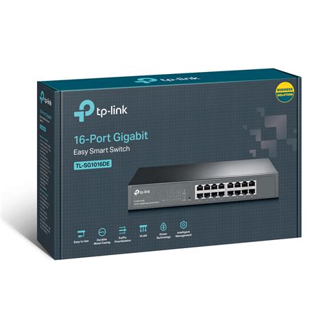 TP-Link 16-Port Gigabit PoE+ Easy Smart Managed Switch with …