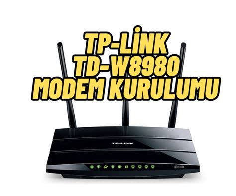 TP-Link Modem Kurulumu . 