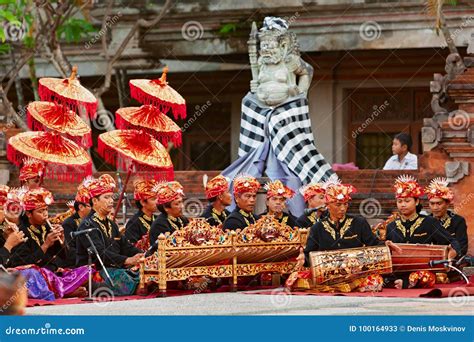 Traditional balinese music in bali Stock Photos and Images - balustradellc