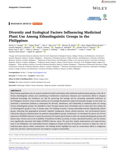 Traditional ecological knowledge and medicinal plant diversity in ... - muktibox.com