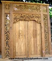 TRADITIONAL JAVA WOOD PANEL INDONESIA - balustradellc
