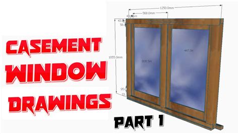 Traditional Oak Casement Window Build - Part 1: Drawing - balustradellc