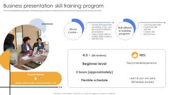 Training Effective Business Presentation Skill - Traineed - balustradellc