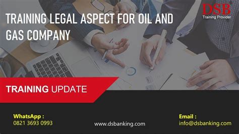 TRAINING LEGAL ASPECT IN OIL & GAS INDUSTRIES - TMI … - balustradellc