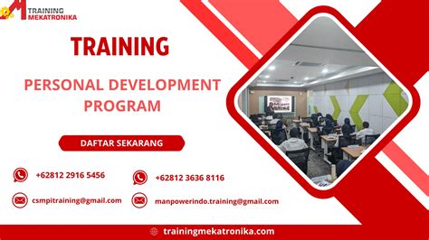Training Personal Development Program - balustradellc