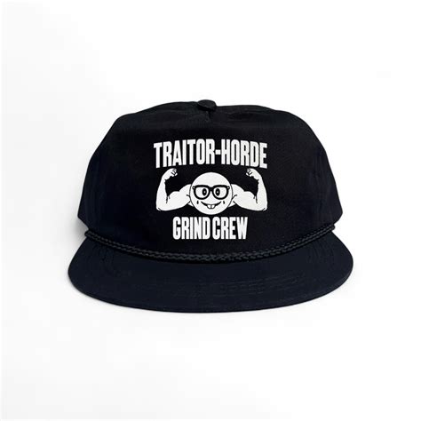 Traitor Rope Hat | Crossed | Warna Hitam / Topi Pria & Wanita - balustradellc