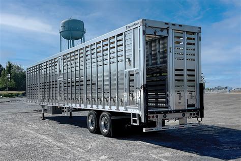Trans Pork Livestock Semi Trailers | MH Eby - balustradellc