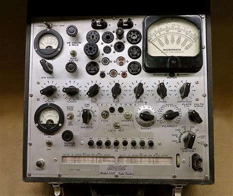 TRANSCONDUCTANCE TUBE TESTER MODEL 539C - Vintage …