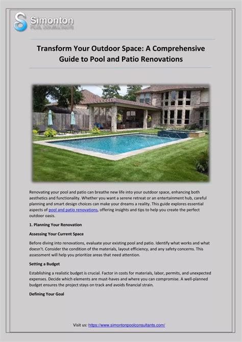 Transform Your Outdoor Space: A Comprehensive Guide to Building a Patio ... - balustradellc