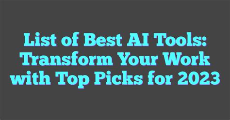 Transform Your Work in 2026: The Rise of AI Tools - balustradellc